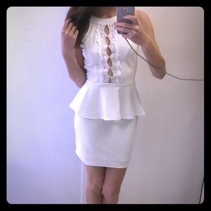 Size small peplum dress